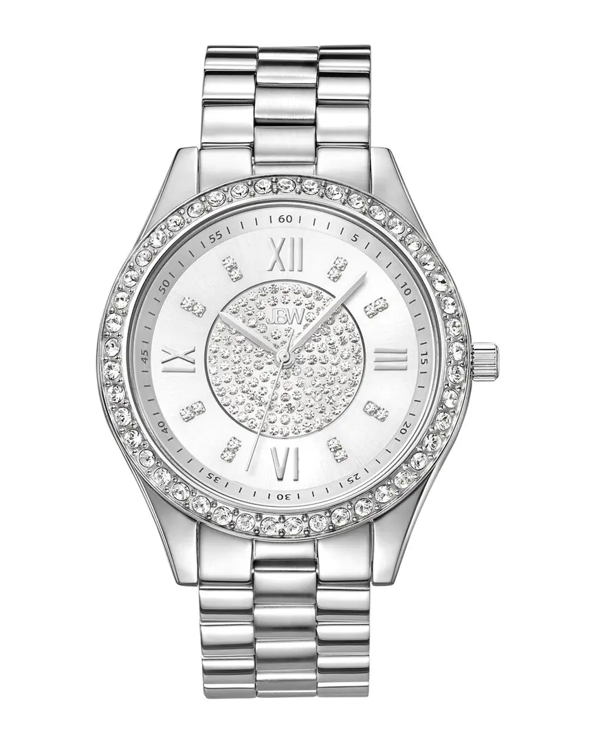 JBW Women's Mondrian Diamond & Crystal Watch