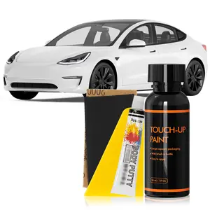 XTryfun Tesla Model Y/Model 3 Special-Purpose Automotive Touch Up Paint 30ML Multi-Color Scratch Repair Kit - Quick Dry Portable DIY for Cybertruck etc., Front Bumper/Door Small Scratches Local Fixes