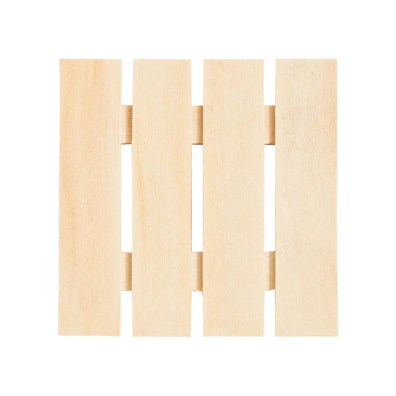 Do It Yourself Unfinished Wood Mini Pallets, Craft Kits, 6 Pieces