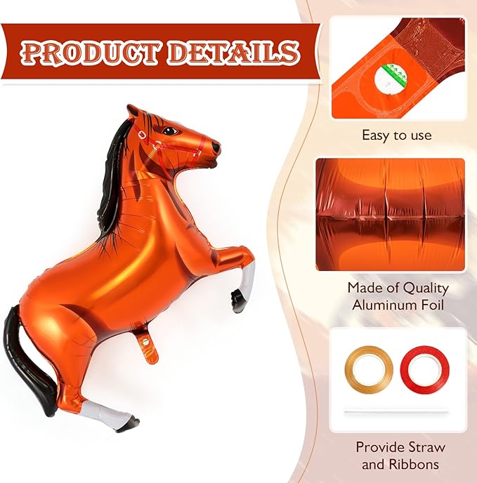 8pcs Western Themed Party Set, Cowboy Hat, Boots, Horse, No Need for Electricity, Used for Birthday Decoration, Party Decoration 8pcs Western Themed Party Set, Cowboy Hat, Boots, Horse, No Need for Electricity, Used for Birthday Decoration, Party Decoration