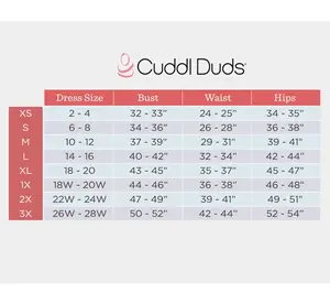 Cuddl Duds Lace Inset Raglan Sleeve Pajama Set