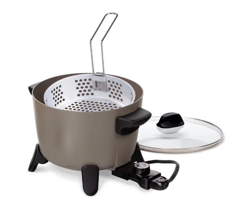 Presto Big Kettle Ceramic Deep Fryer/Multi-Cooker Presto Big Kettle Ceramic Deep Fryer/Multi-Cooker