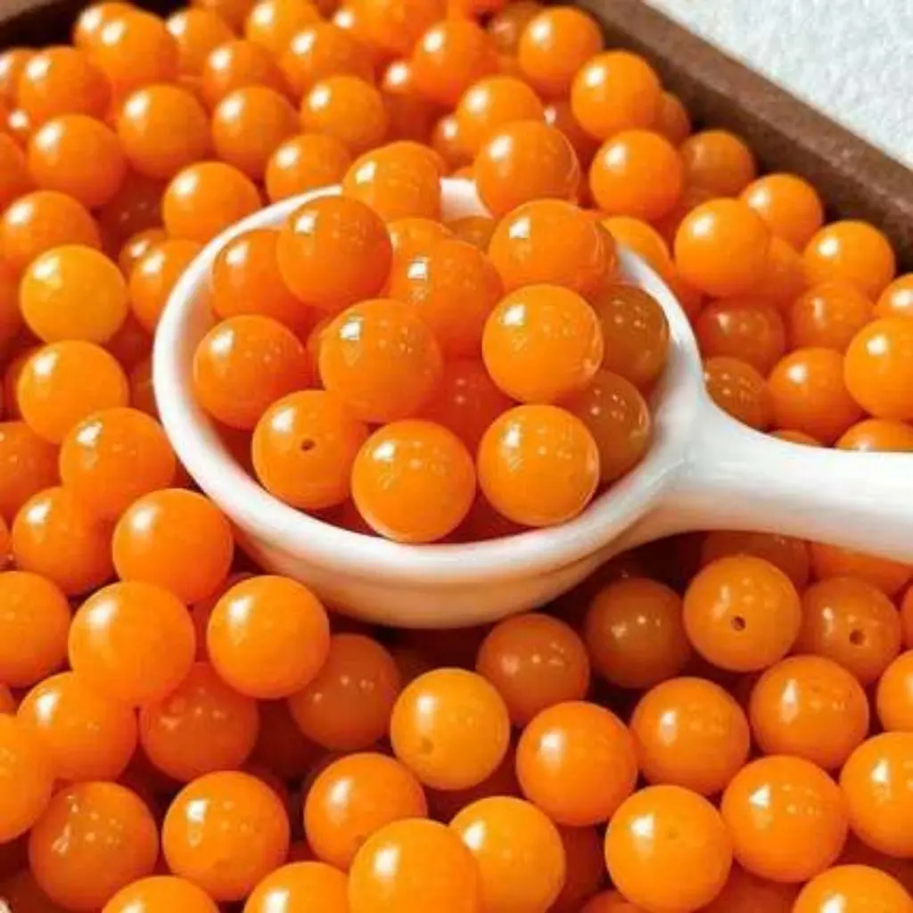 (H19)12mm vibrant orange*100