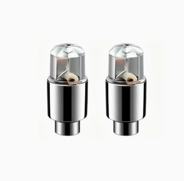 4 Pack Vibration Sensitive LED Tire Valve Cap Lights, Waterproof Luminous LED Wheel Valve Caps, Universal Luminous Wheel Lights for Car, Motorcycle, Bicycle Tire Decoration