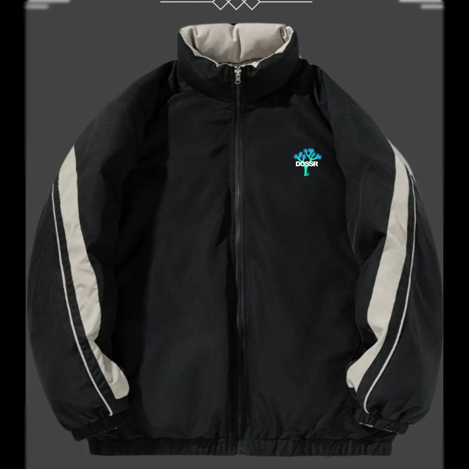 DOSSR JT WINTER REVERSIBLE PUFFER JACKET