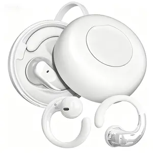YX38 OWS Open Ear Wireless Earbuds Bluetooth 5.4 Earhook Design Dual Microphone ENC Noise Reduction Clear Call Stable Signal for Outdoor Travel Daily Communication