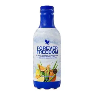 Forever Freedom, a delicious way to keep you moving and feeling strong, with glucosamine sulfate and chondroitin
