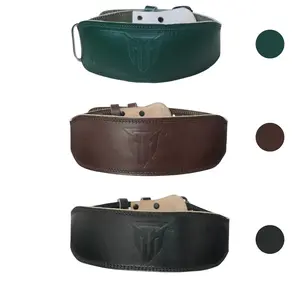 MT Weight Lifting Belt 4" Back Support Fitness Gym Training Men Bodybuilding belt accessories