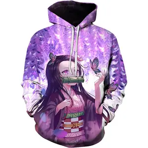 Anime hoodie Cosplay Costume novelty hoodies Pullover Sweatshirt Jacket With Pocket
