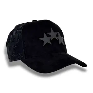 Triple Star Plate Premium Mesh - Snapback Hat