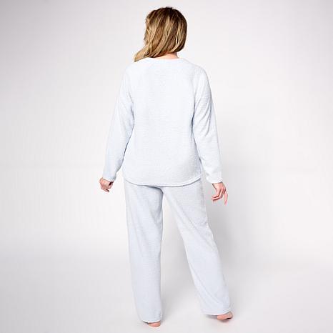 Comfort Code 2-piece Marshmallow Knit Top & Pant Lounge Set