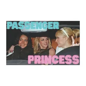 Iconic Passenger Princess Car Magnet