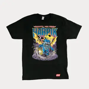 555 Thoughtful Three Horned Harpik Tee