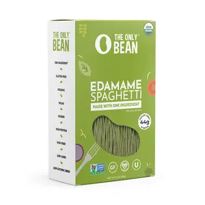 Organic Edamame Spaghetti Bean Pasta (Multiple Pack Sizes) High Protein, Vegan, High Fiber