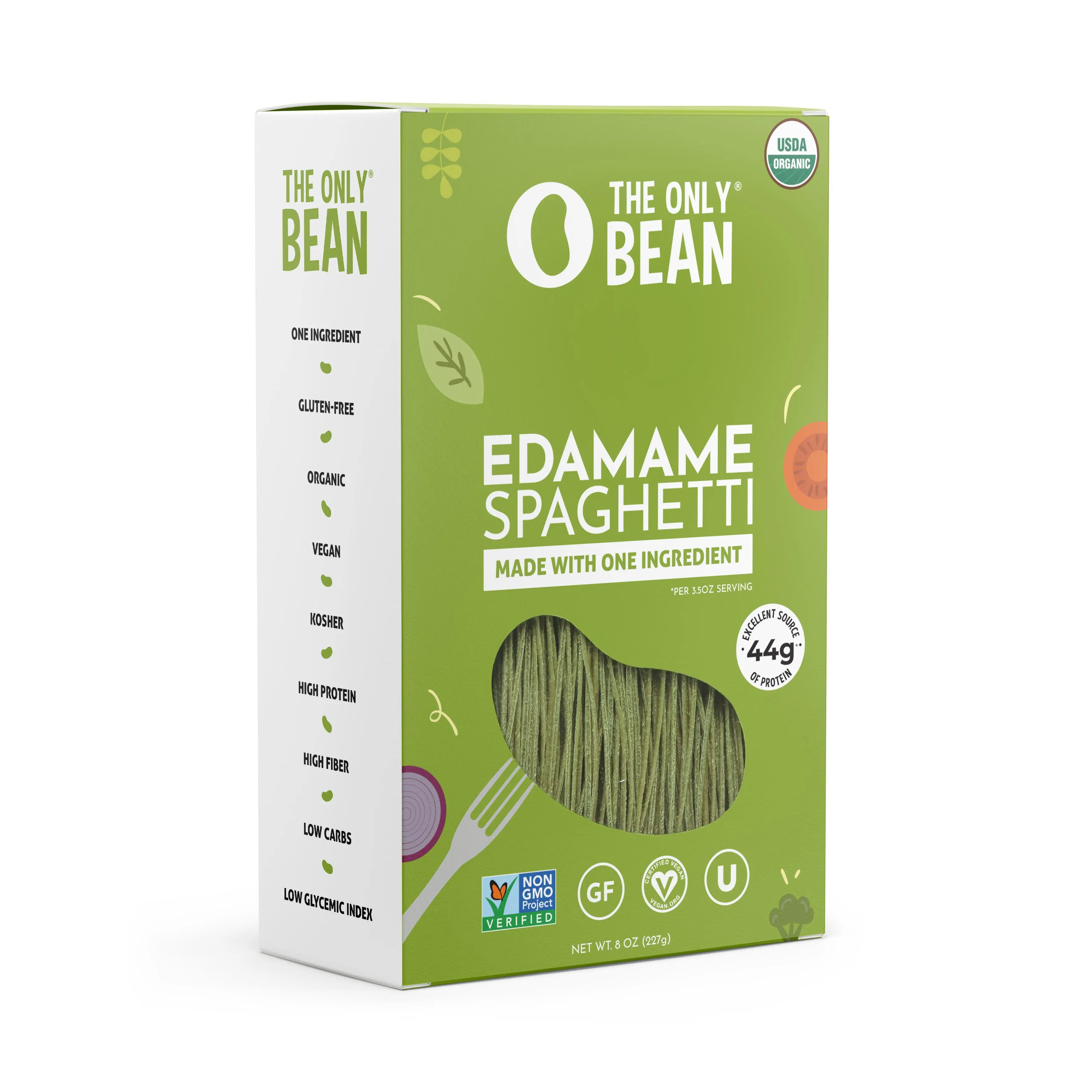 Organic Edamame Spaghetti Bean Pasta (Multiple Pack Sizes) High Protein, Vegan, High Fiber Organic Edamame Spaghetti Bean Pasta (Multiple Pack Sizes) High Protein, Vegan, High Fiber