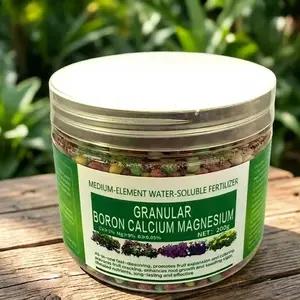 Granular Boron Calcium Magnesium Universal Plant Fertilizer 200g, Slow-Release Water-Soluble Trace Element Nutrition for Flowers, Vegetables and Agricultural Crops