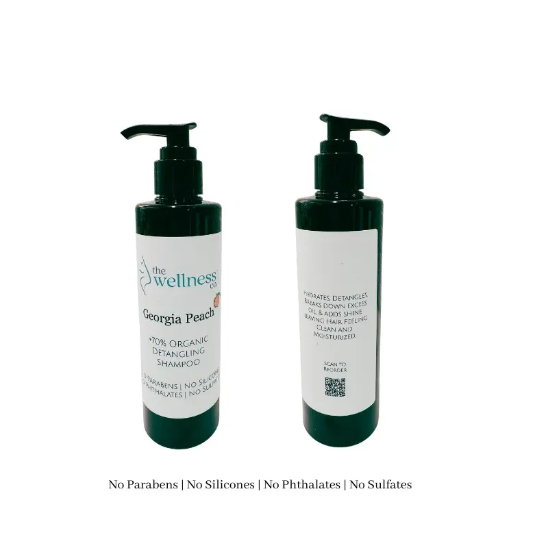 +70% Organic Detangling Shampoo Silicone Free