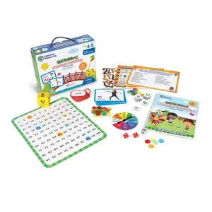 Learning Resources Skill Builders! Preschool Numbers Activity Set, 52-Piece PreK–Kindergarten Math Learning Kit for Counting, Number Recognition, and Fine Motor Skills, Ages 3+, Perfect for At-Home or Classroom Use
