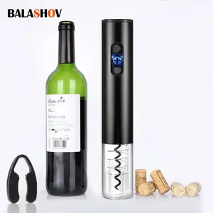 Electric Wine Opener Rechargeable Automatic Corkscrew Creative Wine Bottle Opener with USB Charging Cable Suit for Home Use BALASHOV