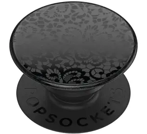PopSockets Phone Grip with Expanding Kickstand, Adhesive Grip - Lace Noir
