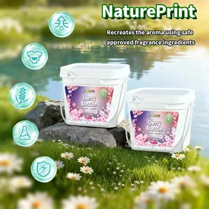 New Enhanced Formula Scent Boost Laundry Beads, Fresh Scent Lasts Weeks, Suitable for Sensitive Skin, Fragrance Enhancing Washing Balls, Laundry Pods