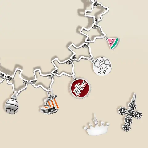 JA Jewelry Single Pendant with Multiple Elements Cute and Fun Fashionable Exquisite DIY Bracelets or Necklaces Perfect Gift for Family Loved Ones and Friends