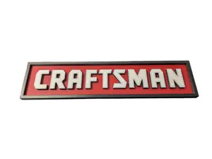 Craftsman Plaque – 3D Printed – Enthusiast Decor - Wall or Desk Art
