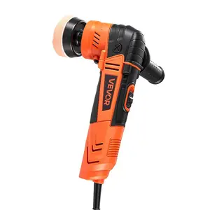 VEVOR Car Buffer Polisher, 1.2/2/3 Rotary Polisher Buffer, 600W 6 Variable Speeds 1000-4500RPM Car Polisher Waxer Kit for Cars Detailing, Waxing, Polishing, Scratch Removal