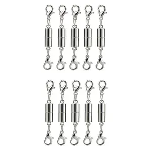 10 Pack Magnetic Lobster Clasp for Necklace Bracelet
