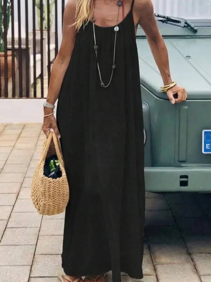 long cami dress for women - TikTok Shop