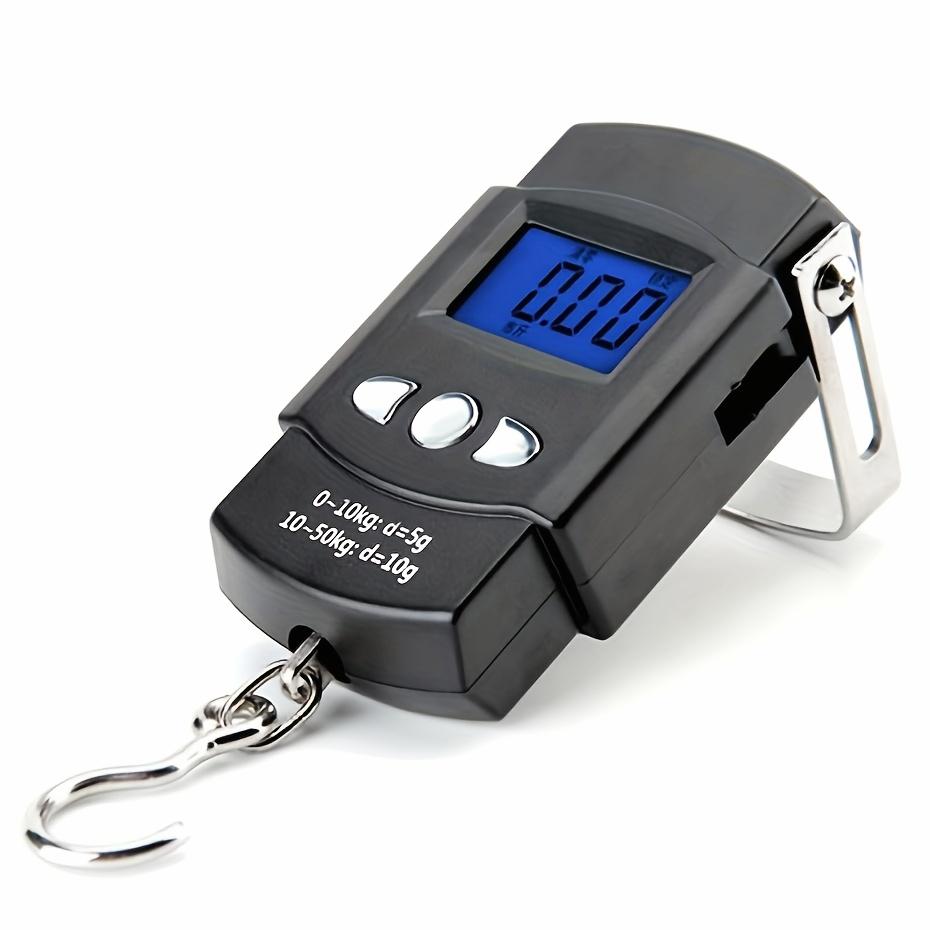 1 Unit High-precision Handheld Electronic Scale, Household Compact Portable Spring Balance, Small Luggage Hook Hand-held Hanging Scale, Fish Weighing Tool