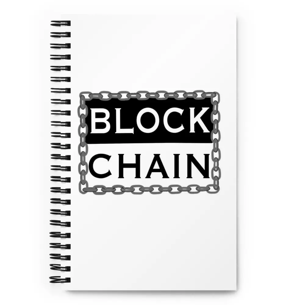 Blockchain Notebook - Cutting-Edge Design, Premium Quality, BITCOIN | BTC - Block Chain Notebook CRYPTO NOTEBOOK