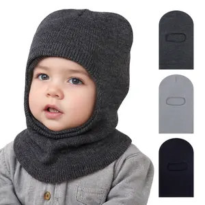 Winter Knit Hat for Kids, Unisex Baby Beanie Cap, Warm & Cozy Design, Perfect Christmas Gift for Babies & Toddlers Aged 6 Months to 8 Years, Premium Quality Hats, Knitted Hat