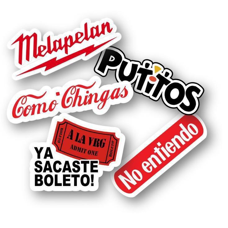 30pcs Mexican Blue-Collar Humor Stickers – Waterproof Vinyl Pack with Snarky Jobsite Jokes, Great Gift for Workers, Decor for Hard Hats, Toolboxes, Bumpers, Coolers & More