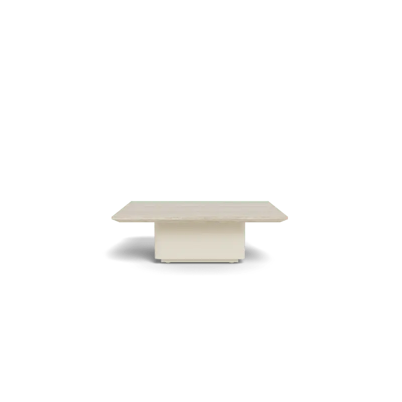 Santorini Stone Square Side Table Santorini Stone Square Side Table