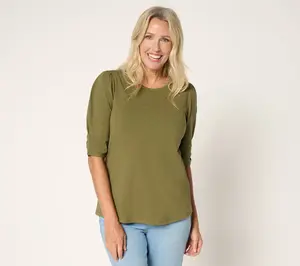 Ree by Pioneer Woman Essentials Puff Sleeve Top