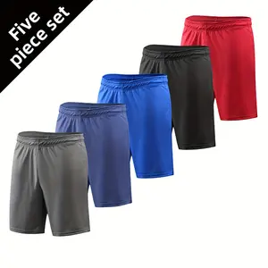 Multi-Pack Viral Men's Workout Shorts, Quick Dry Lightweight Breathable Gym Shorts, Elastic Drawstring Loose Fit Running Basketball Shorts with Pockets | TikTok Shop Spring Glow Up