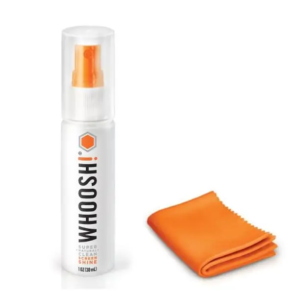 Whoosh 31030MLSSR Screen Shine On-The-Go Sized Multipurpose Shine & Clean Spray - 30ml Bottle