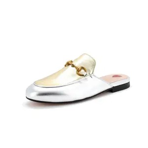 Pre-owned Gucci Women's Princetown Mules Leather by Rebag