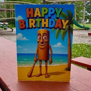 Tung Tung Tung Sahur Birthday Card