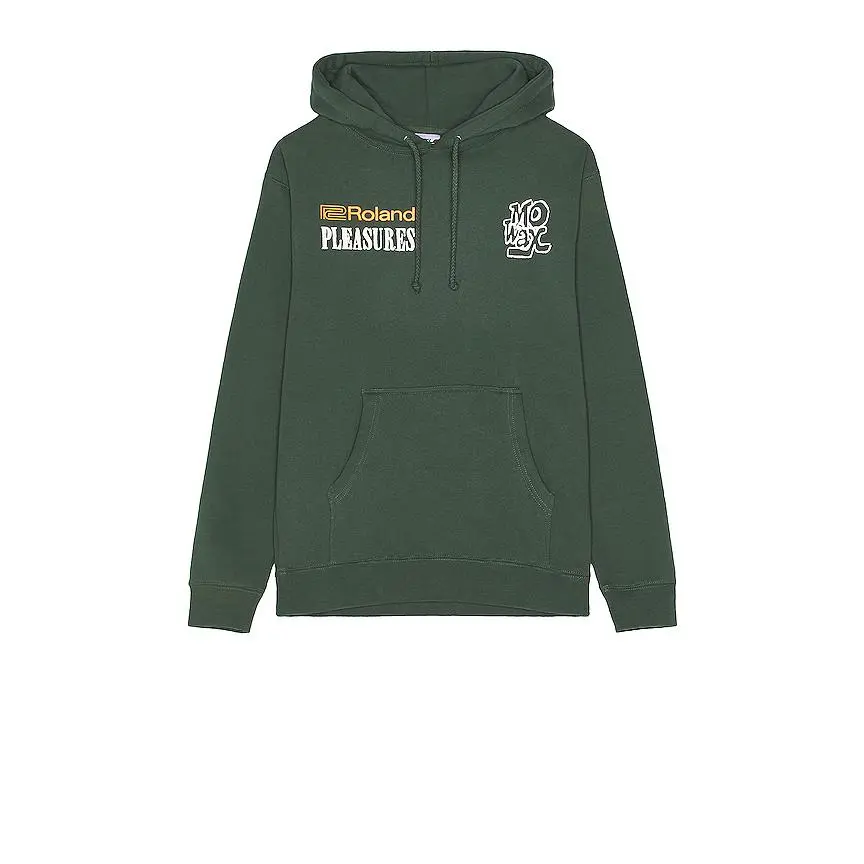 Pleasures x Unkle Tb-03 Premium Hoodie in Hunter Green