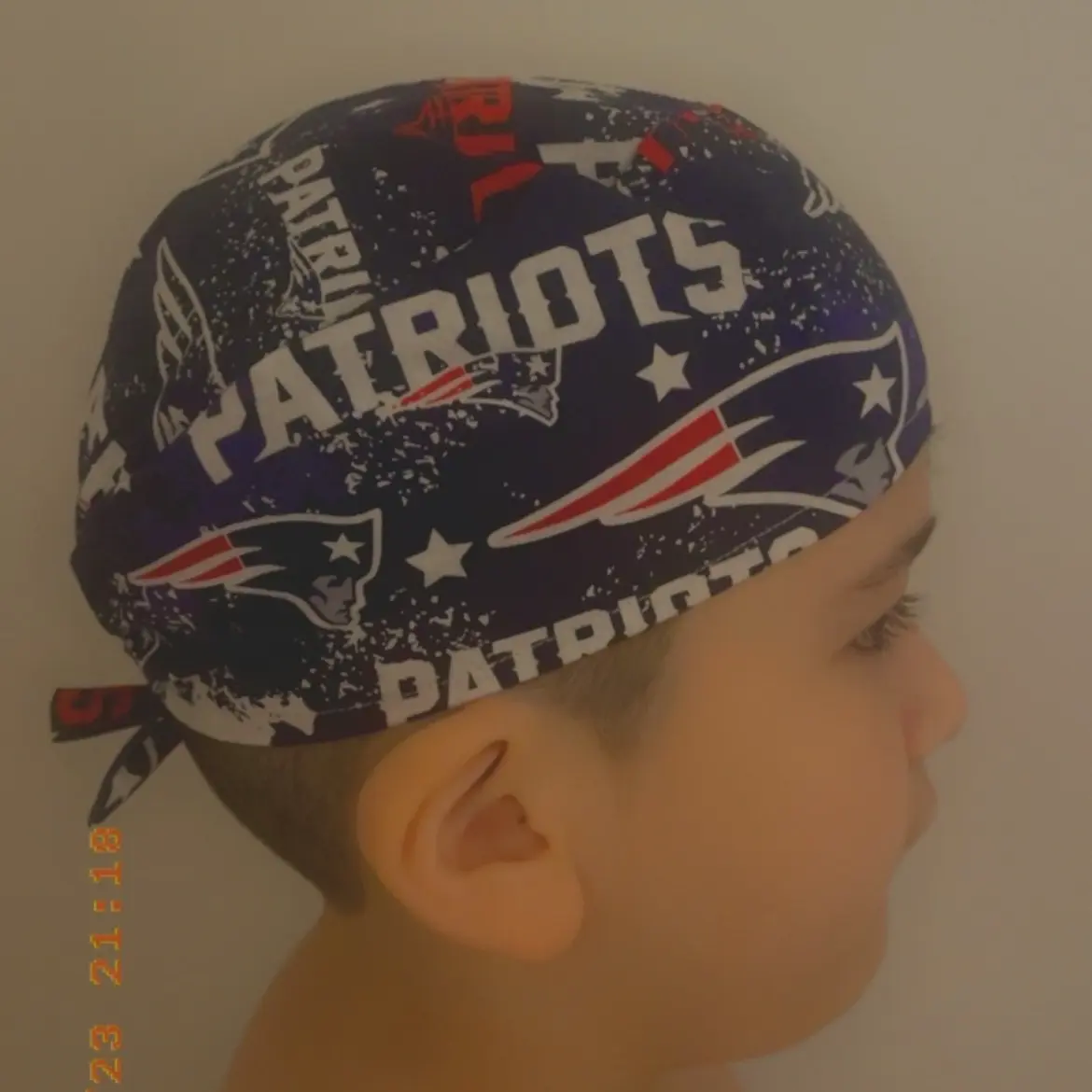 Patriots scrub cap