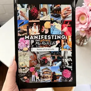 “Manifesting My Rich Life” – Luxury Gratitude Journal