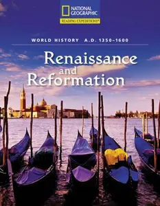 USED Book - Reading Expeditions (World Studies: World History): Renaissance and Reformation (A.D. 1350-1600) by National Geographic Learning (Paperback) - english