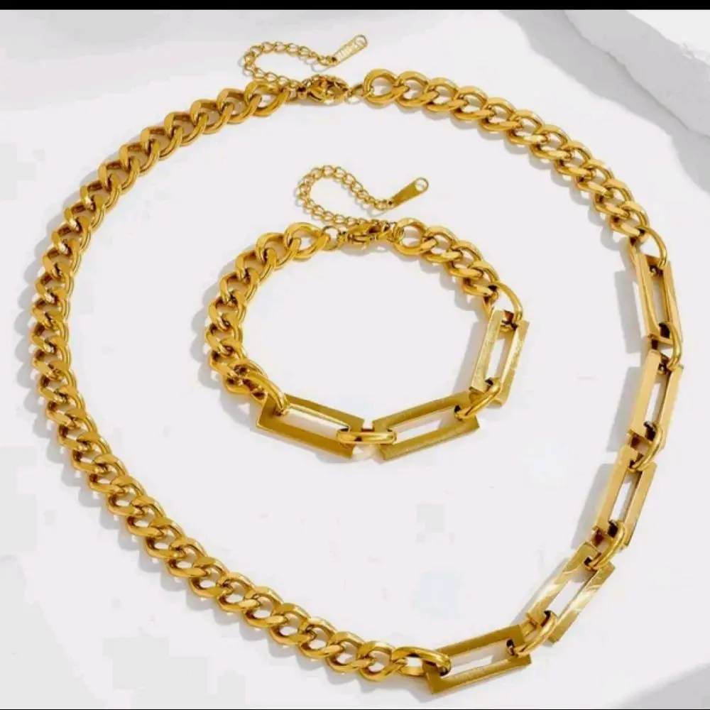 Fashion Stainless Steel Necklace set