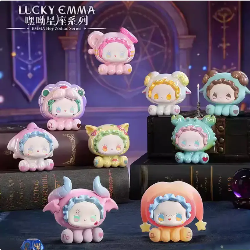 1408. LUCKY EMMA Emma Hey Zodiac Series Beans Blind Box - TikTok Shop