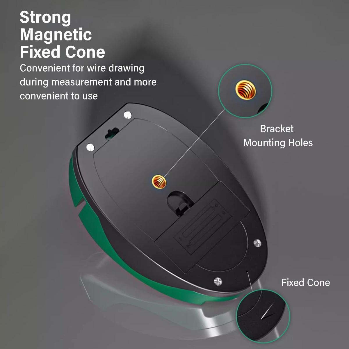 90 Degree Electronic Red Light Scale Red Light Level Green Light Level Self-leveling Parallel Line Parallel Line Suitable for Construction Portable