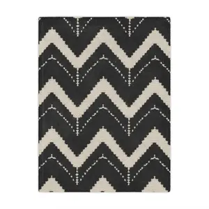 Chic Chevron Minky Blanket
