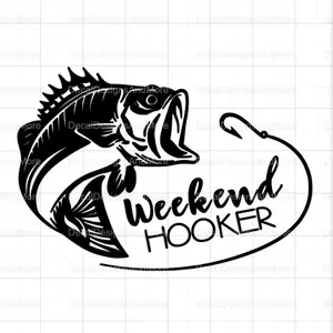 Weekend Hooker Car Jeep Decal Off Road