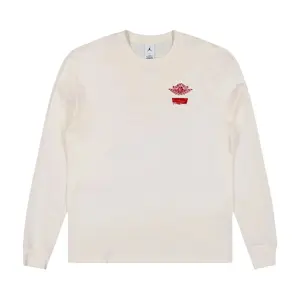 Air Jordan x Levi's Shelby Crewneck 'Pale Ivory/Black/University Red'